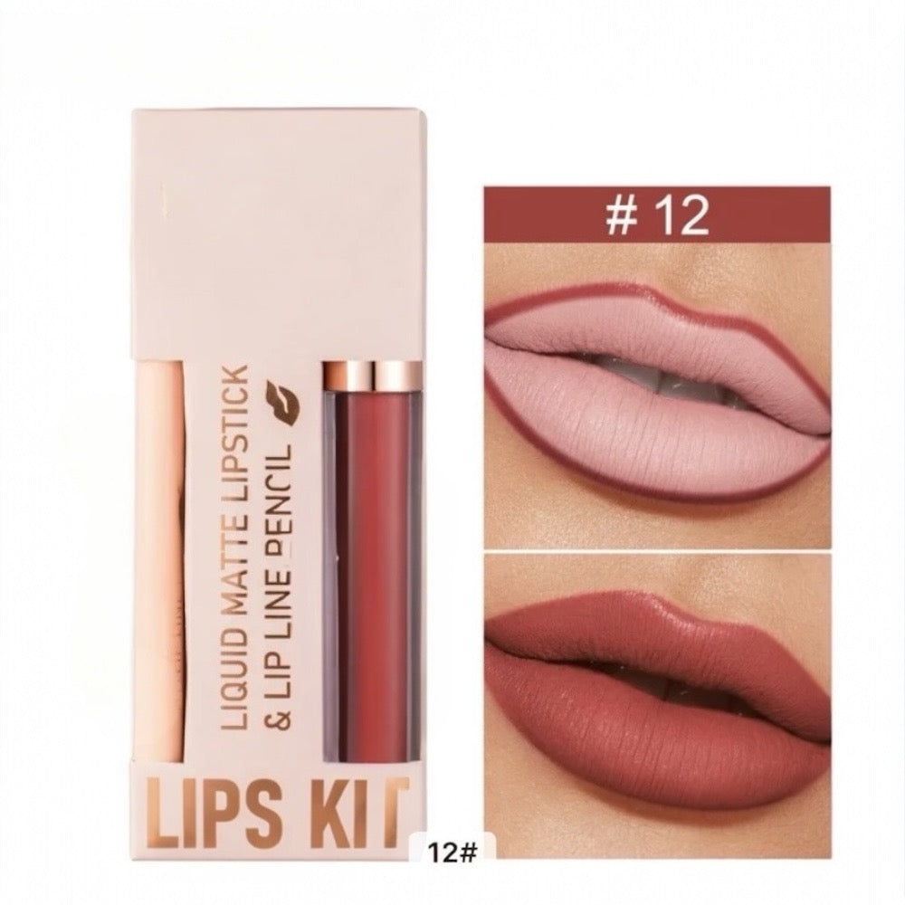 Radiance Matte Lipstick & Lipliner Set