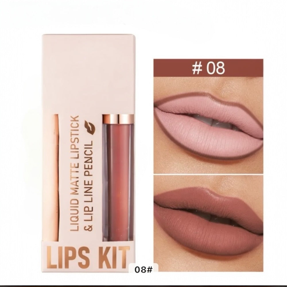 Radiance Matte Lipstick & Lipliner Set