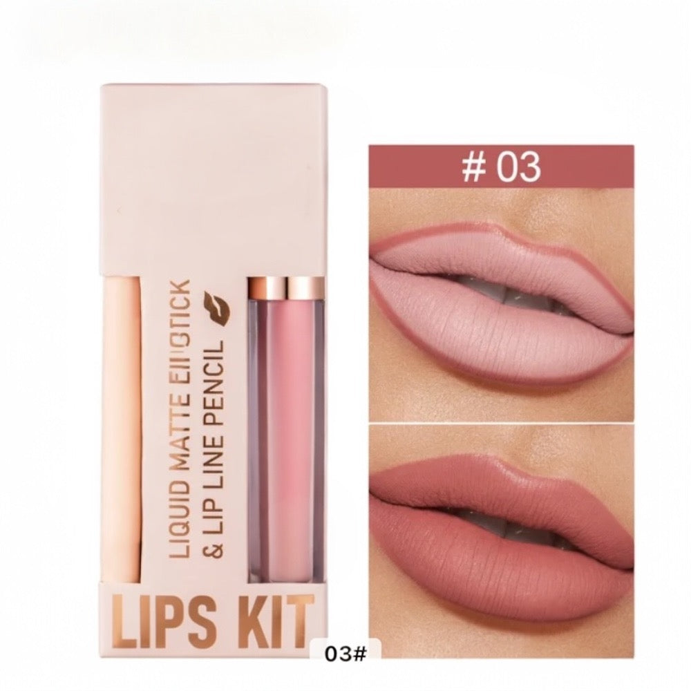 Radiance Matte Lipstick & Lipliner Set
