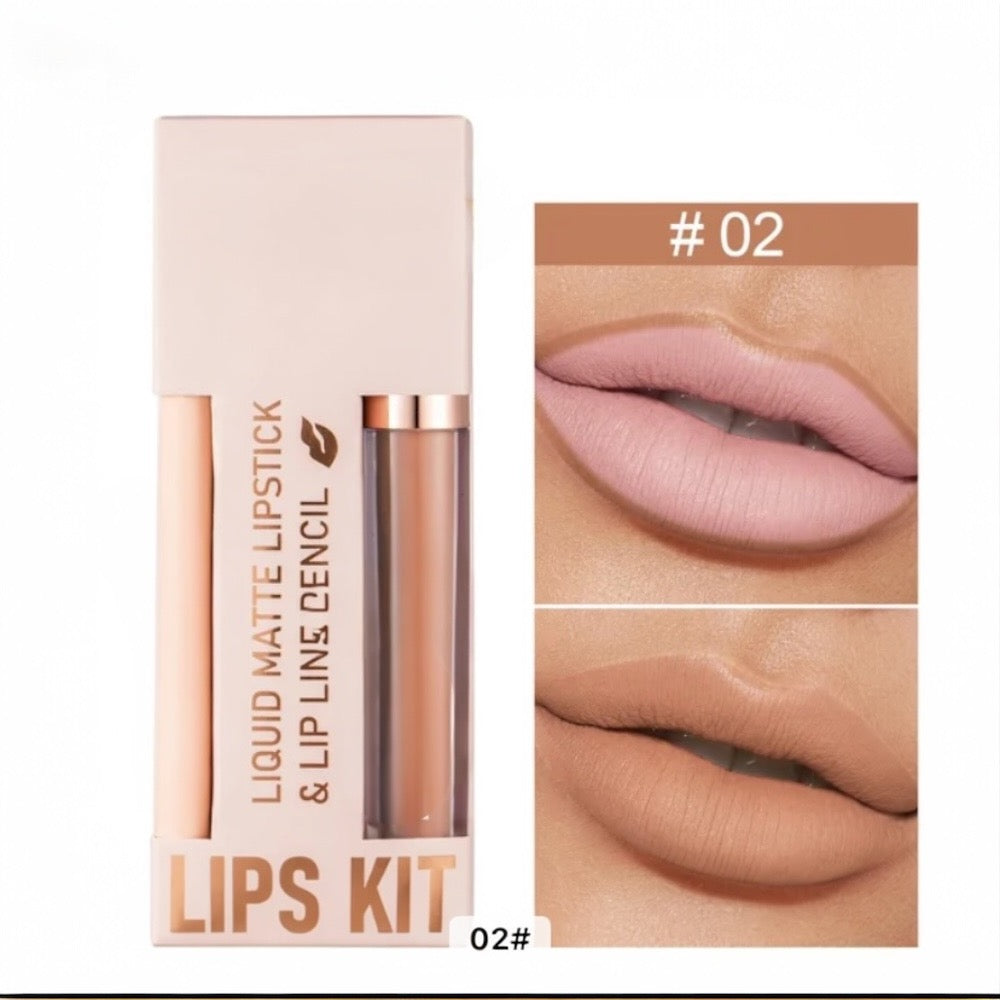 Radiance Matte Lipstick & Lipliner Set