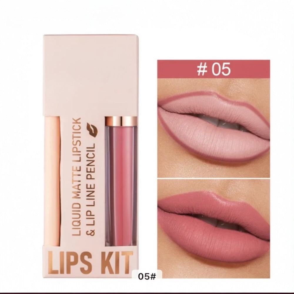 Radiance Matte Lipstick & Lipliner Set