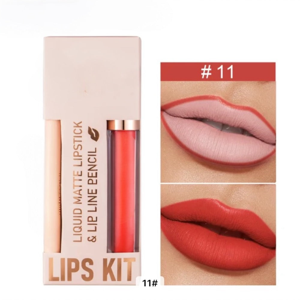 Radiance Matte Lipstick & Lipliner Set
