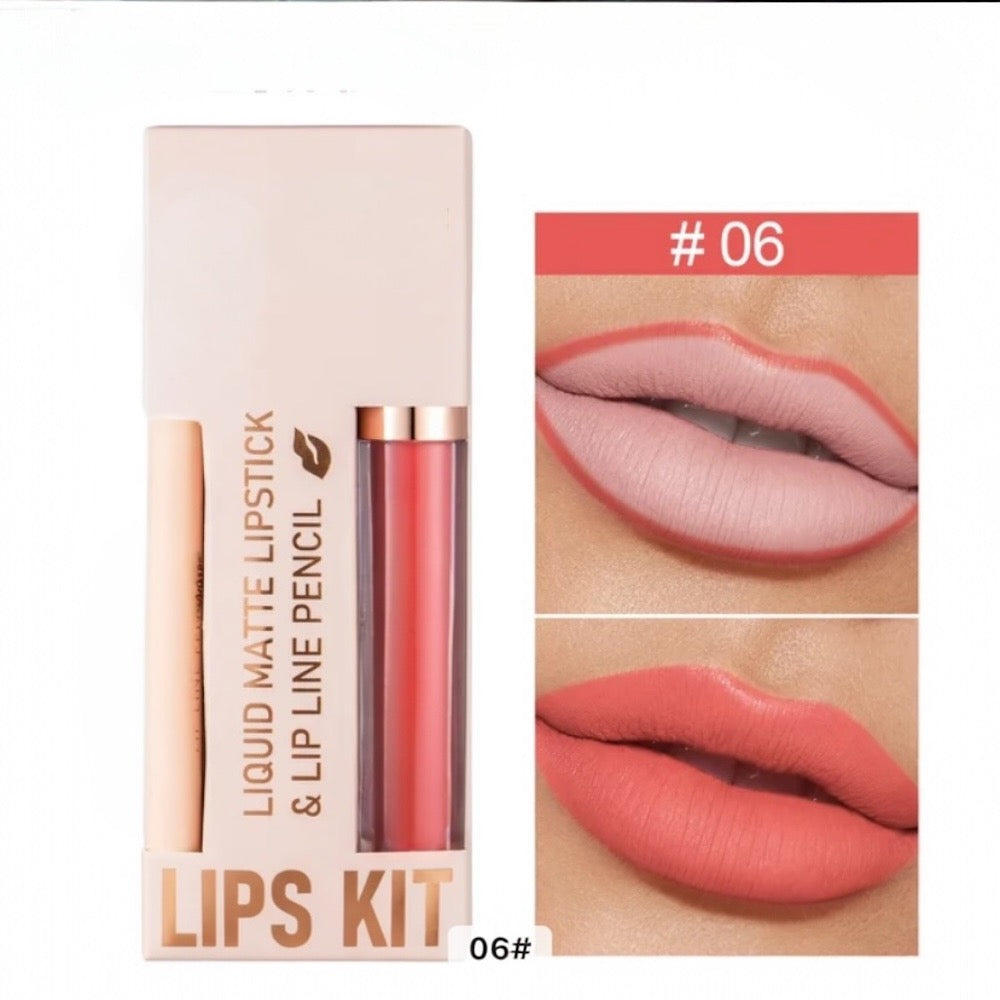 Radiance Matte Lipstick & Lipliner Set