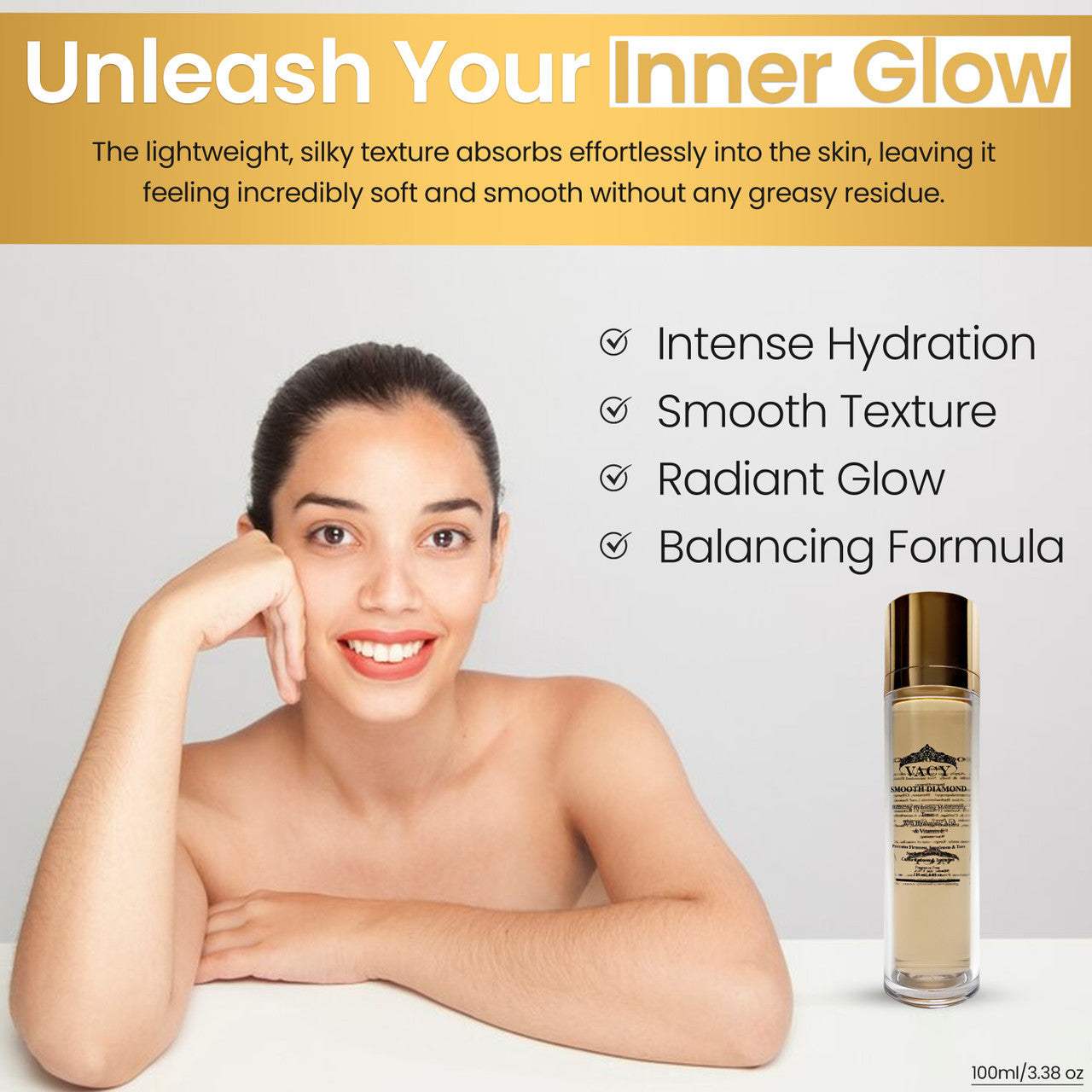 Smooth diamond Balancing Hydrating Witch Hazel Scented Toner 120ml