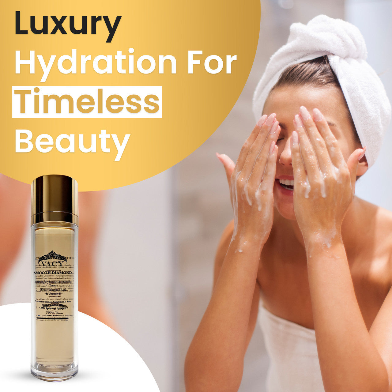 Smooth diamond Balancing Hydrating Witch Hazel Scented Toner 120ml