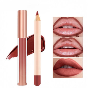 Matte lipstick & lip liner set