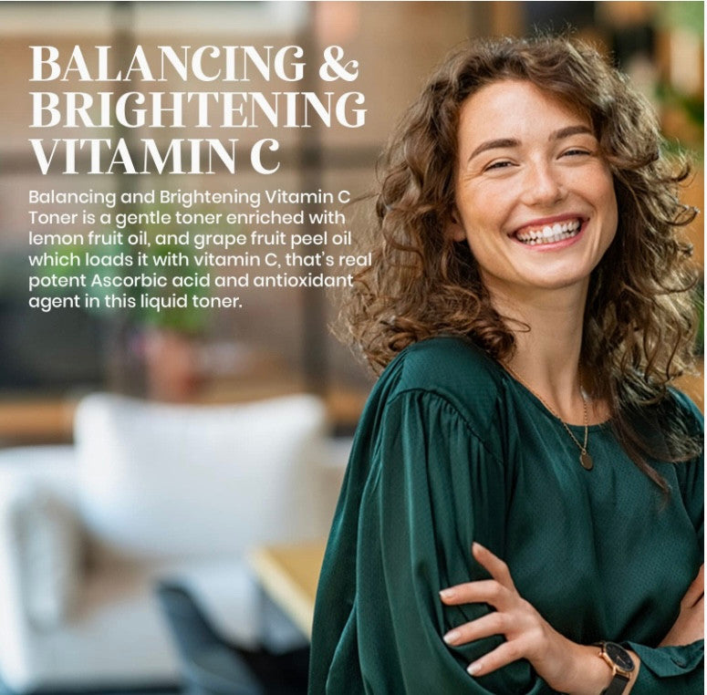 GoldenGlow Balancing & Brightening Vitamin C Toner Now In New Packaging