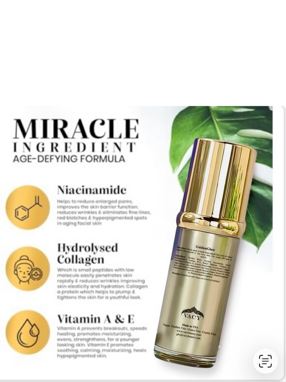 Triple Action Wrinkle & Fine line Repair Serum 1oz